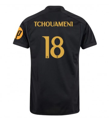 Real Madrid Aurelien Tchouameni #18 Tredje trøje 2023-24 Kort ærmer